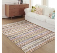 Tapete Indiano Silk Stripe Artesanal - 1,02 x 1,50cm