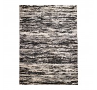 Tapete Indiano Zero Pile Black Artesanal - 1,04 x 1,52cm