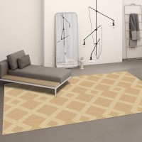 Realce Trilho 72 Bege J. Serrano - 1,50 x 2,00M