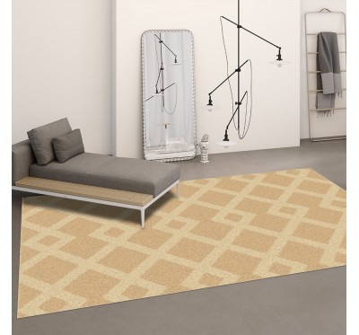 Realce Trilho 72 Bege J. Serrano - 1,50 x 2,00M