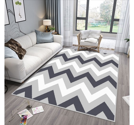 Renaissance Zig Zag 51 Cinza J. Serrano - 1,50 x 2,00M