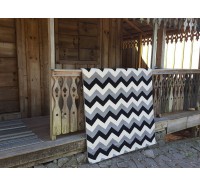 Scandinavia Chevron Preto - 2,00 x 2,50M
